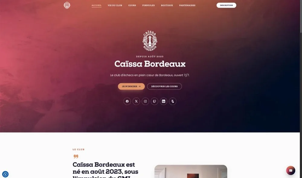 Caïssa Bordeaux screenshot